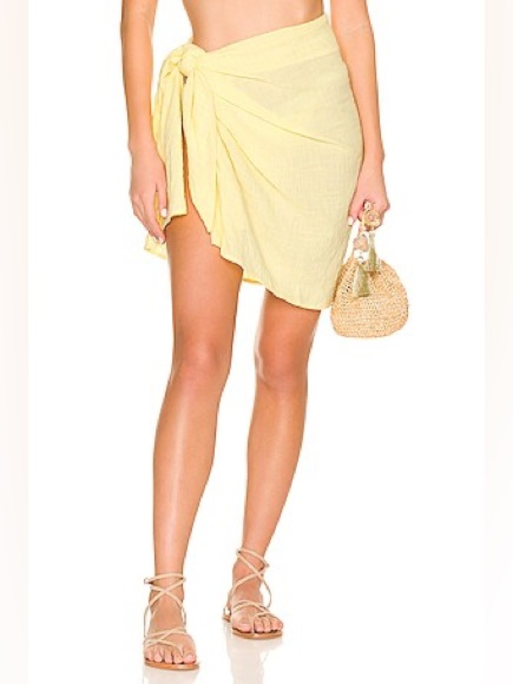 Mini Gauze Pareo in Lemon Lime
ONIA: Lemon Lime NWT